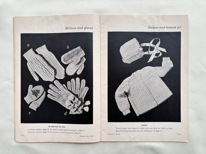 Crochet in Wool 1950 Woman’s Day Crochet Booklet