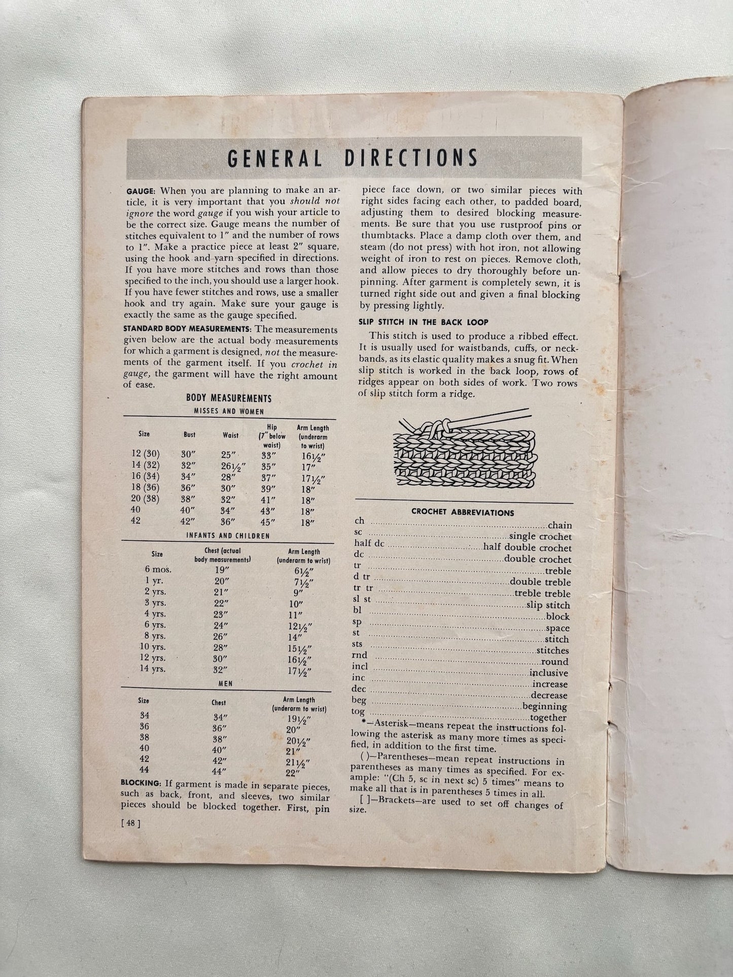 Crochet in Wool 1950 Woman’s Day Crochet Booklet