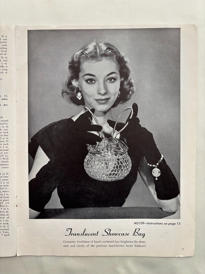 1952 Hiawatha Bags Crochet Pattern Booklet No. 111