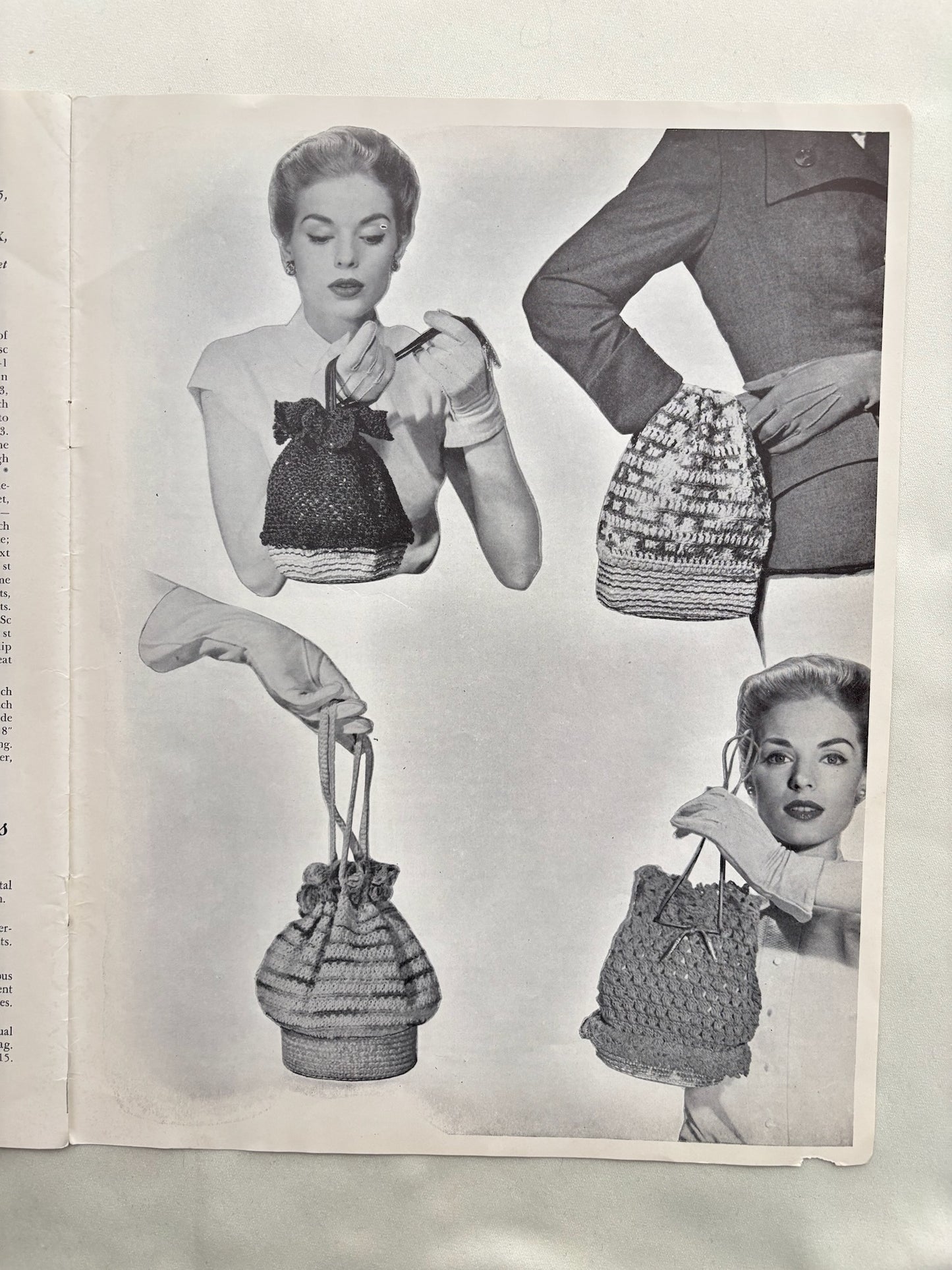 1952 Hiawatha Bags Crochet Pattern Booklet No. 111
