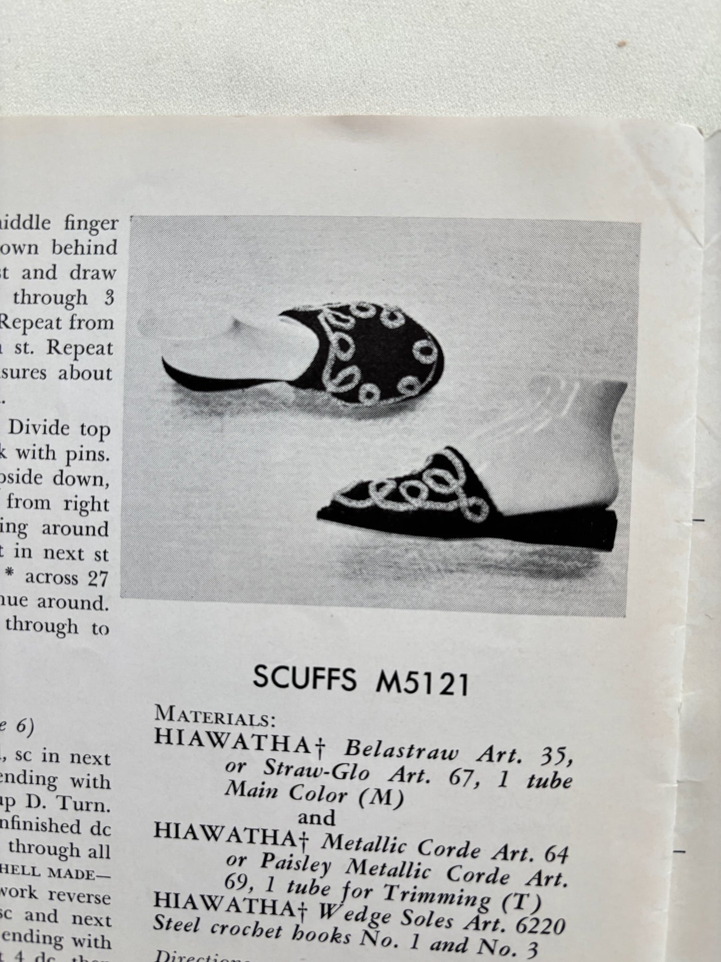 1952 Hiawatha Bags Crochet Pattern Booklet No. 111