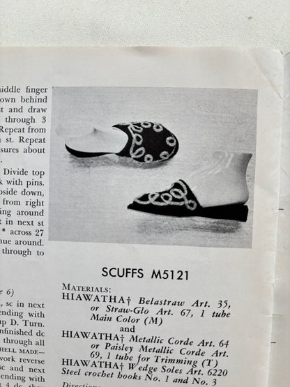 1952 Hiawatha Bags Crochet Pattern Booklet No. 111