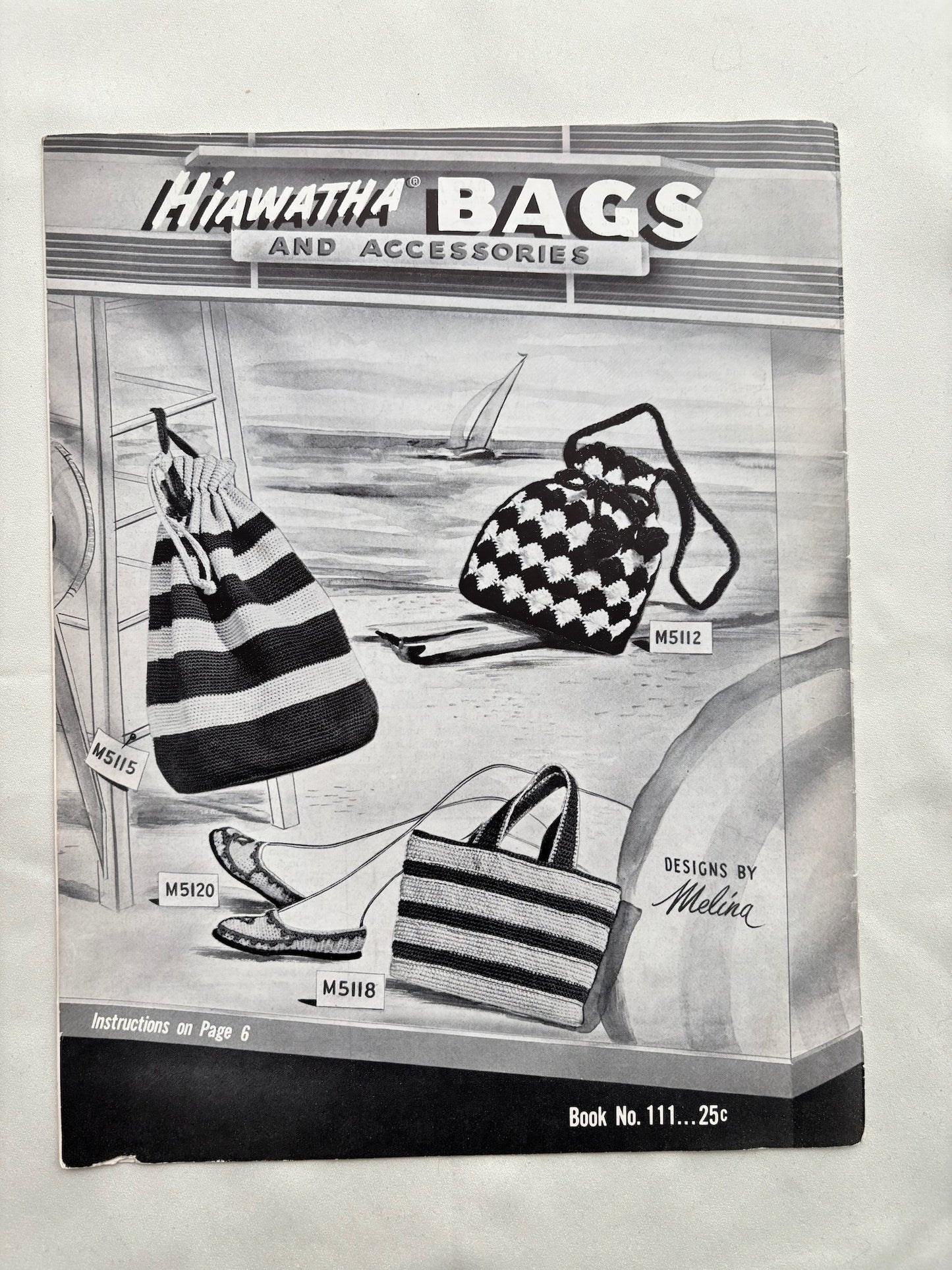 1952 Hiawatha Bags Crochet Pattern Booklet No. 111