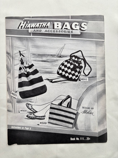 1952 Hiawatha Bags Crochet Pattern Booklet No. 111
