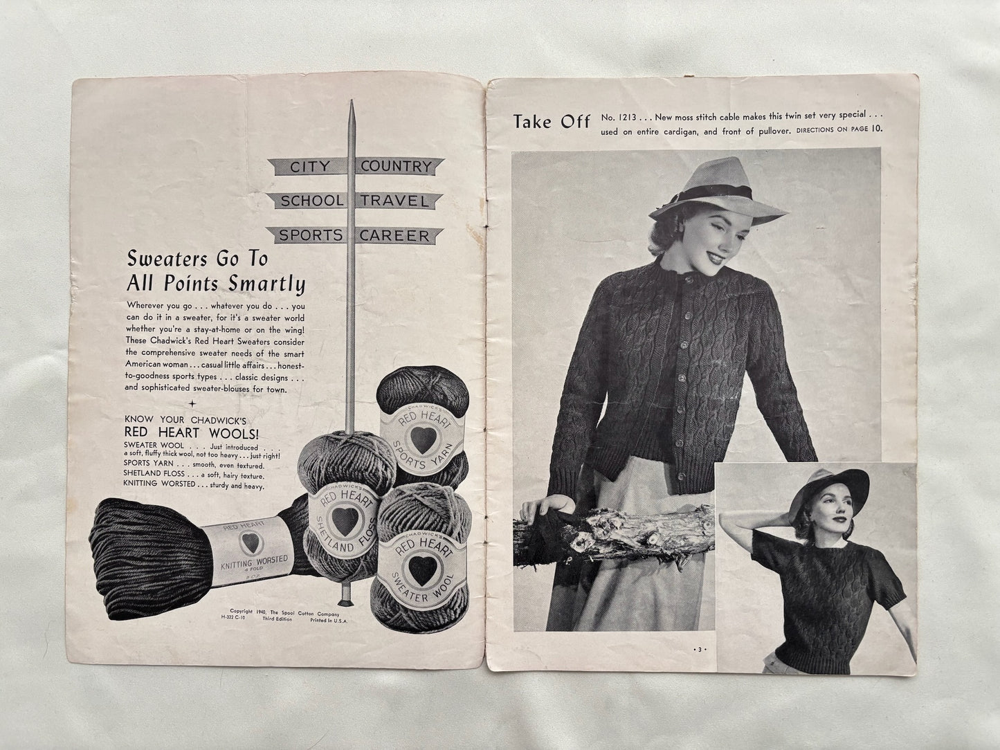 1940 So You’re Going to Knit a Sweater Book No. 154