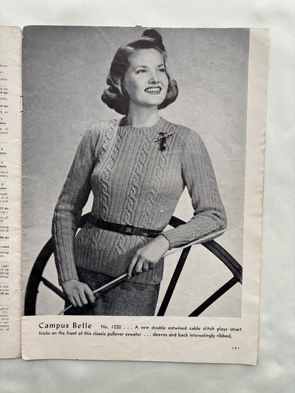 1940 So You’re Going to Knit a Sweater Book No. 154
