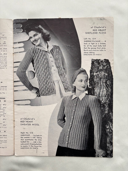 1940 So You’re Going to Knit a Sweater Book No. 154