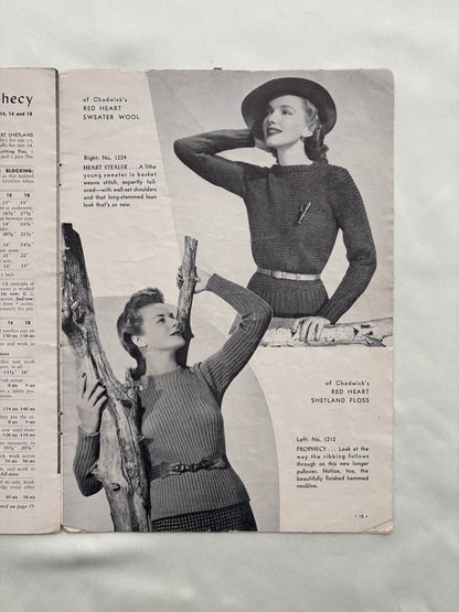 1940 So You’re Going to Knit a Sweater Book No. 154