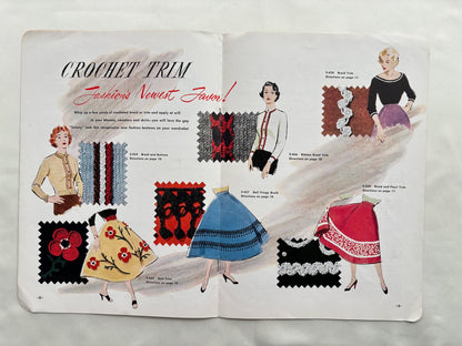 Fashions in Quick Crochet 1953 Book No. 302