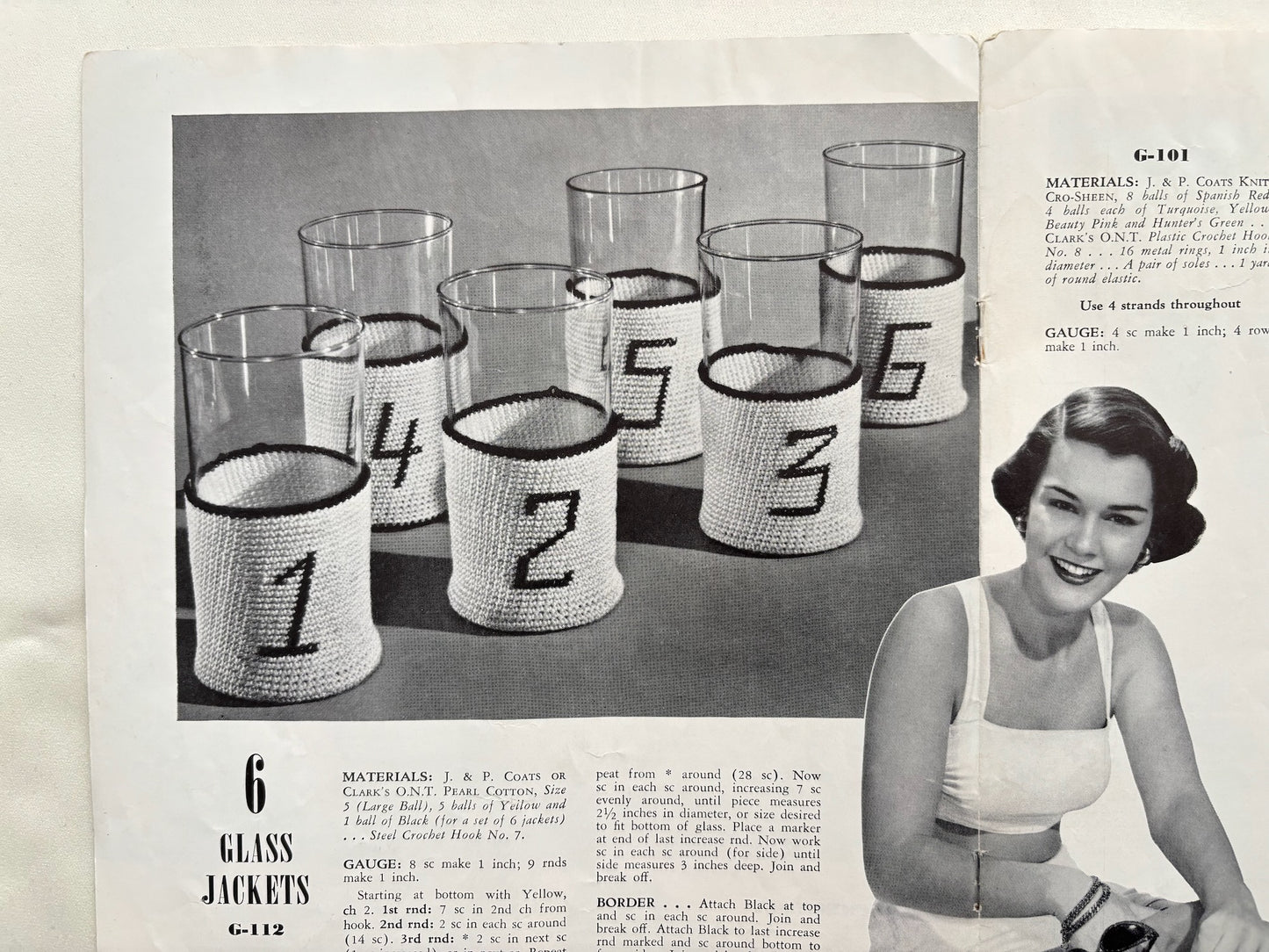 Ideas for Gifts 1949 Knitting and Crochet Pattern Booklet No. 255