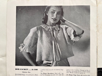 Ideas for Gifts 1949 Knitting and Crochet Pattern Booklet No. 255