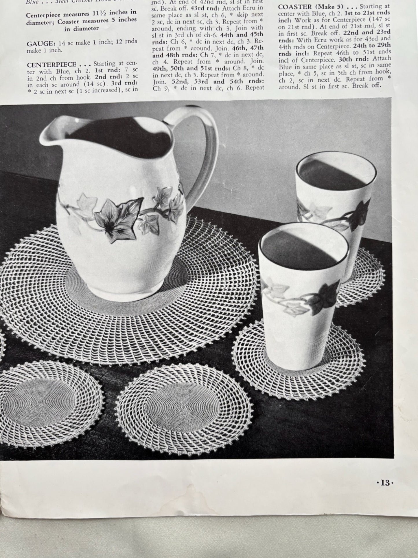 Ideas for Gifts 1949 Knitting and Crochet Pattern Booklet No. 255