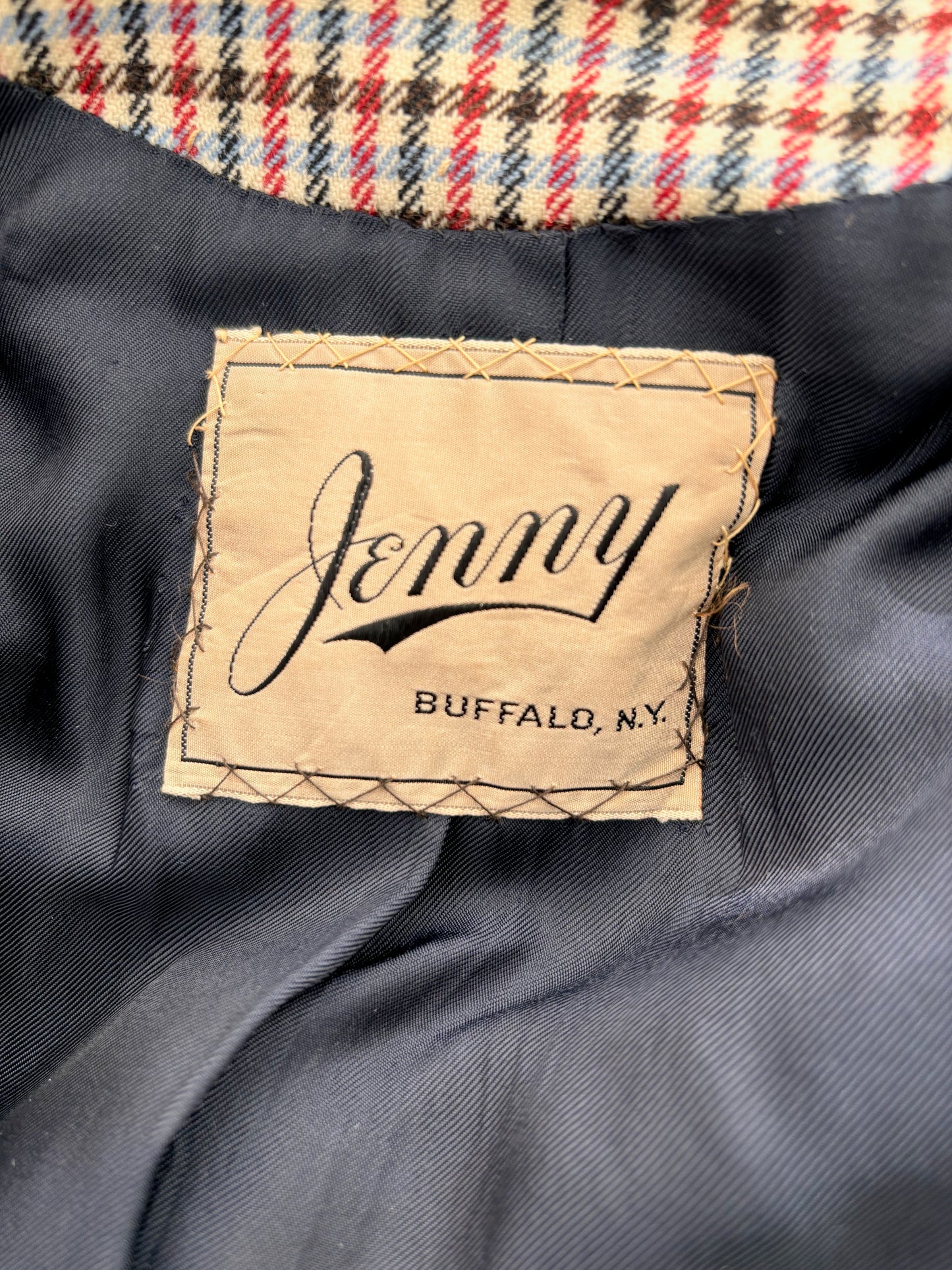1940s 'Jenny' Tartan Suit | Jacket S, Skirt XS/S