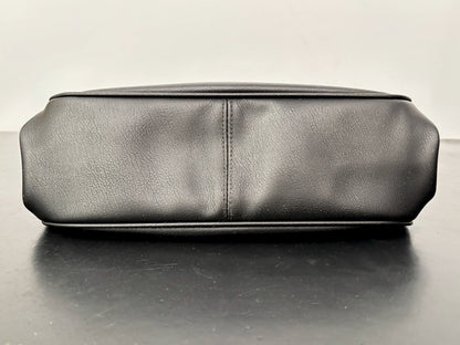 1950s Black Vinyl Handbag
