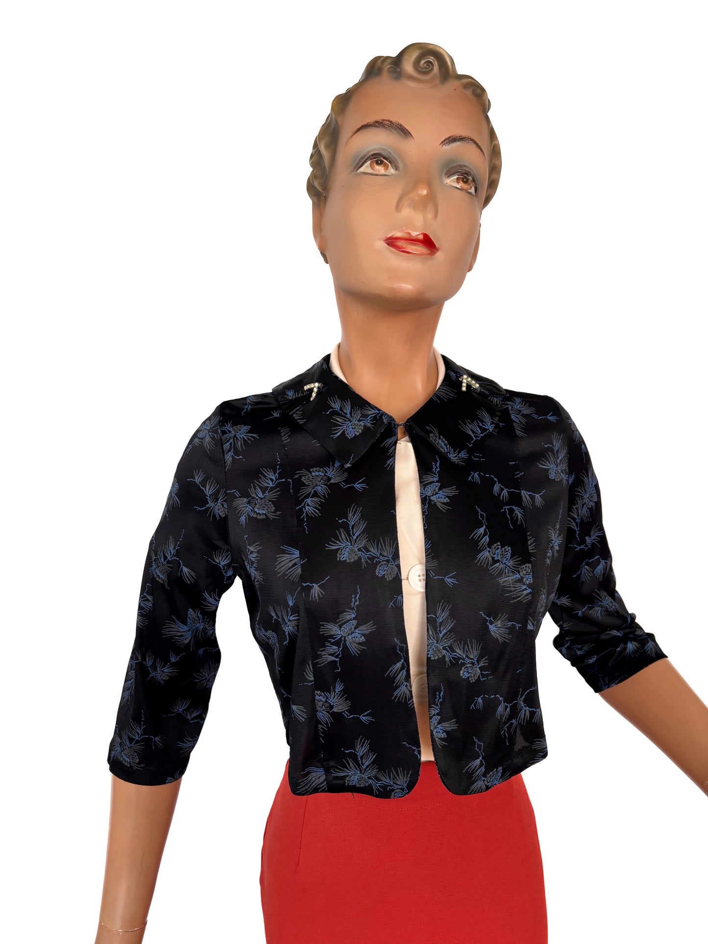 1940s/50s Bolero Jacket | S/M