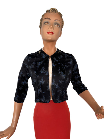 1940s/50s Bolero Jacket | S/M