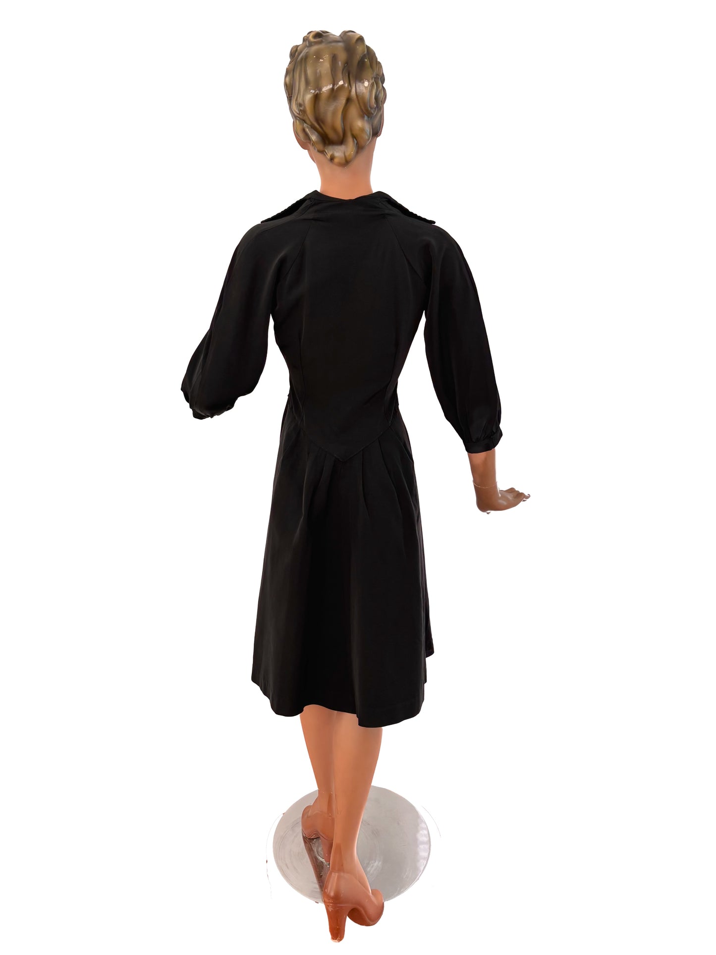 1950s Taffeta Dress | XS