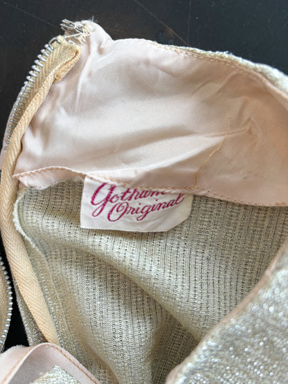 1950s/60s Gotham Original Lurex Two Piece Suit | XS