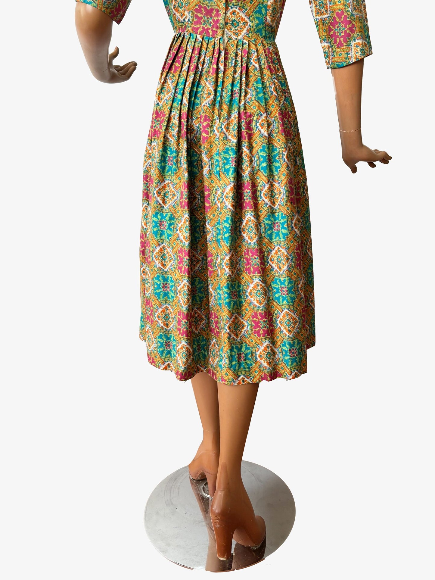 1950s 'Blanes' Cotton Swing Dress | XS/S