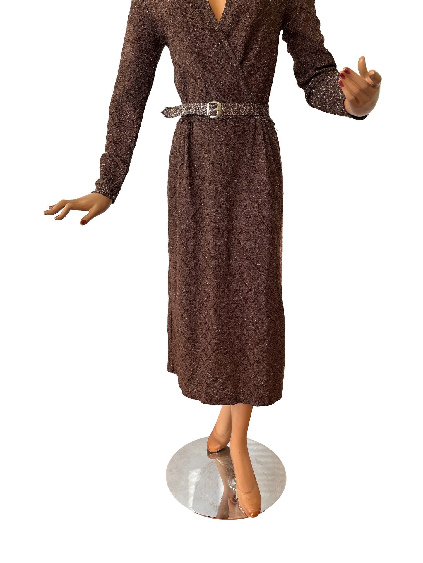 1970s Marbella II Knits Lurex Dress | S - L