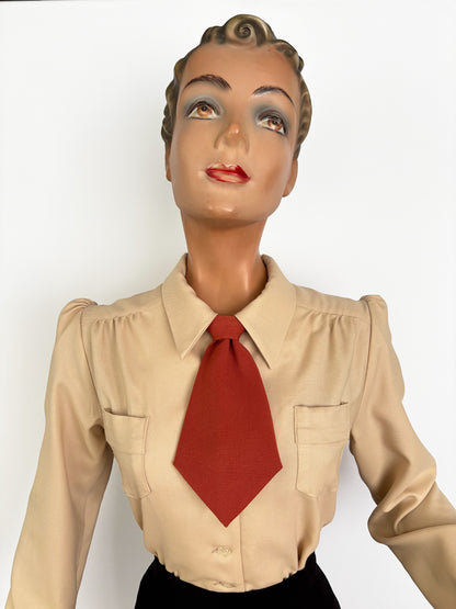 1930s/1940s Style Necktie - Various Colours