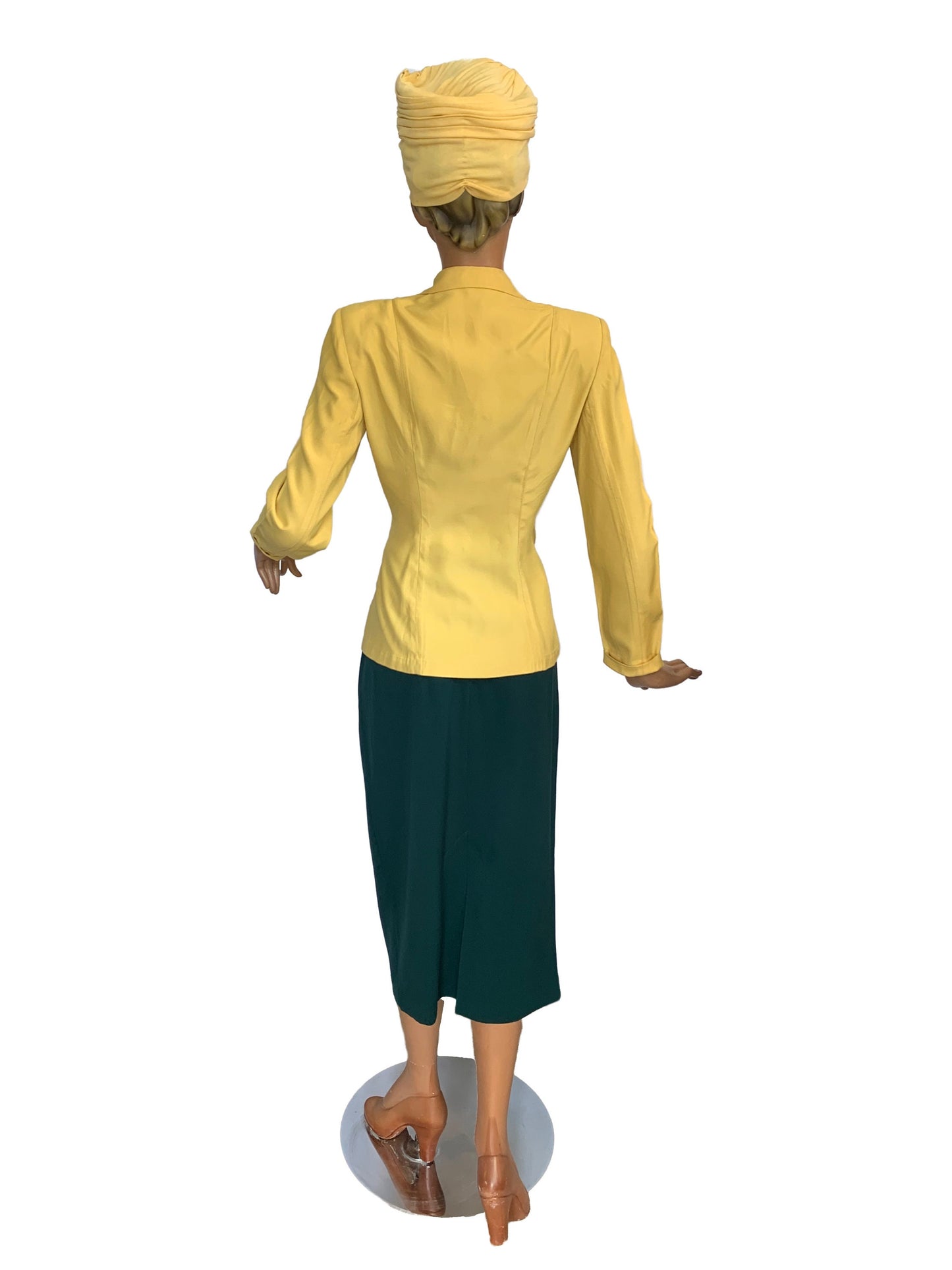 1940s Weathervane Handmacher Gabardine Jacket | M