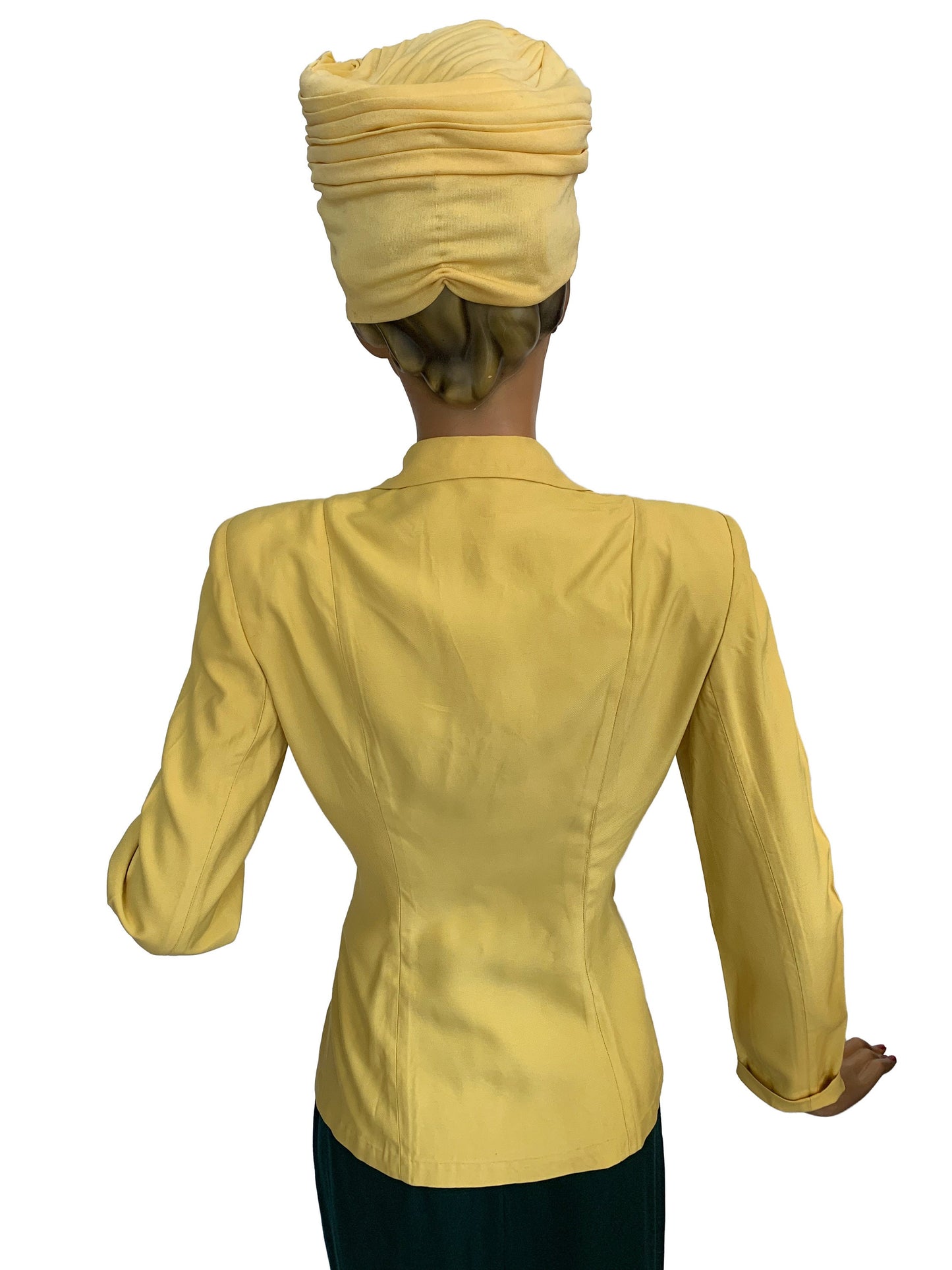 1940s Weathervane Handmacher Gabardine Jacket | M