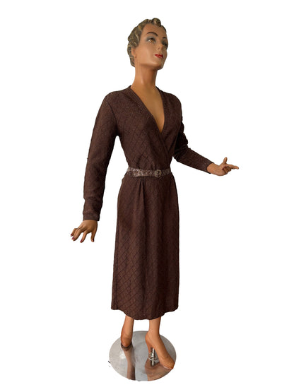 1970s Marbella II Knits Lurex Dress | S - L