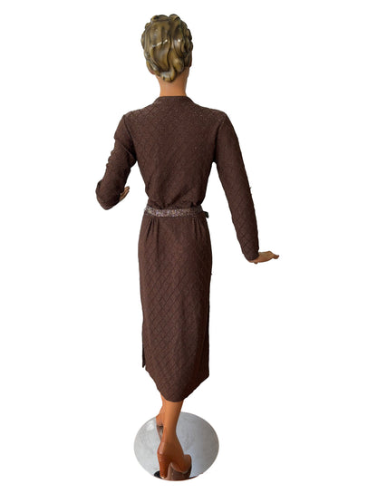 1970s Marbella II Knits Lurex Dress | S - L